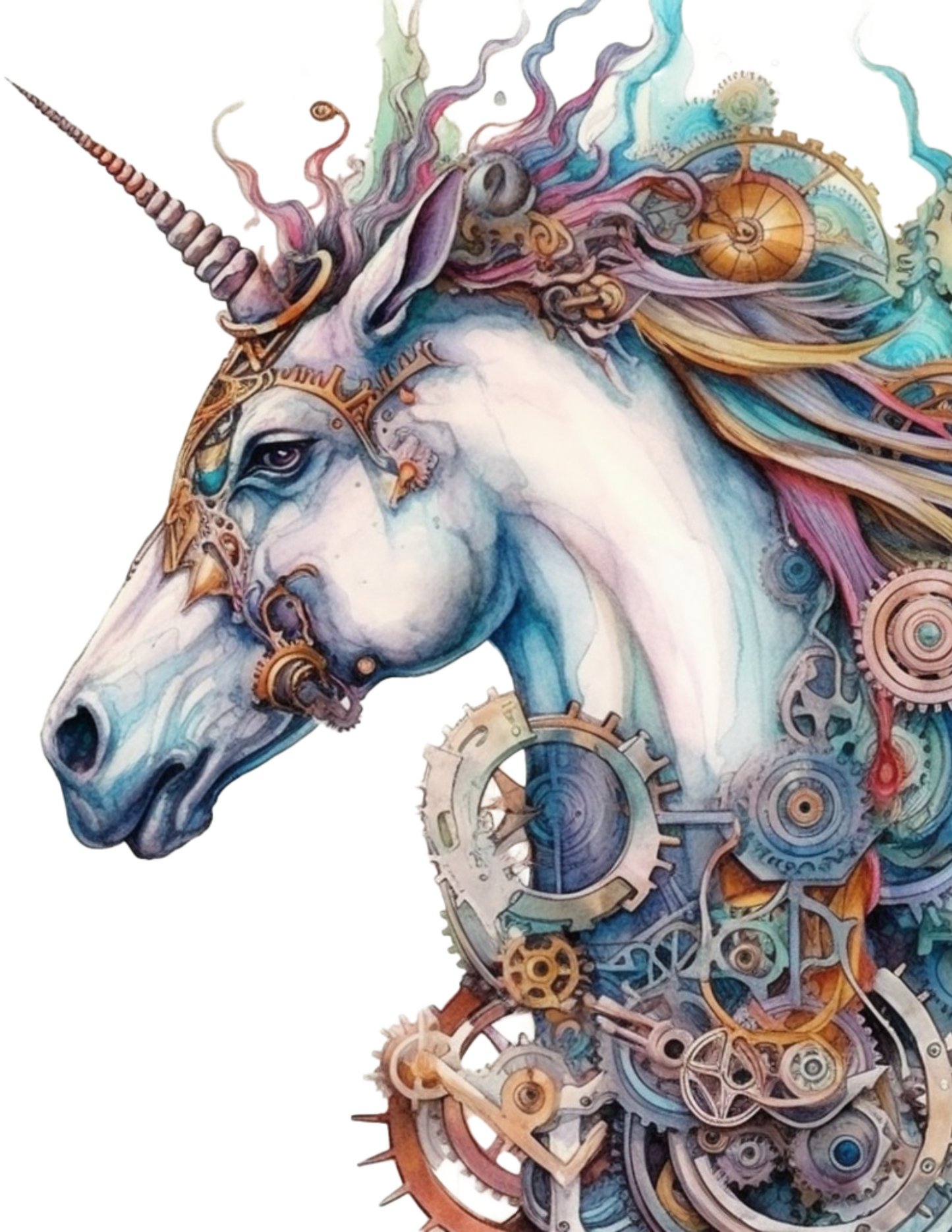 Rice Paper For Decoupage Unicorn Full Cat. No. 4620