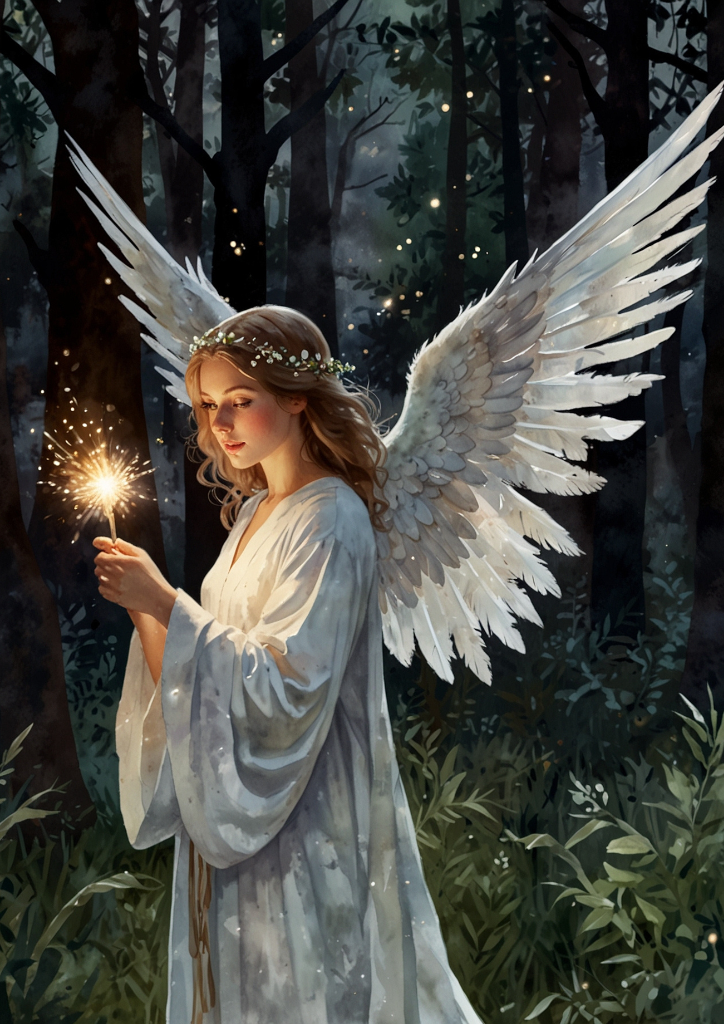 Rice Paper For Decoupage Angel Full Cat. No. 5236