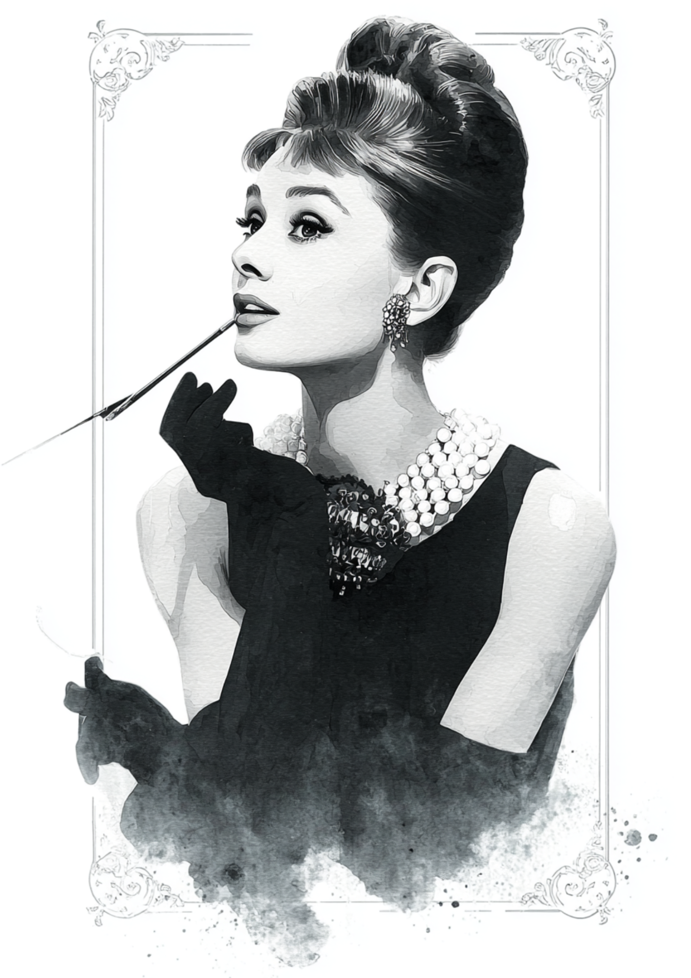 Rice Paper For Decoupage Audrey Hepburn Full Cat. No. 5421