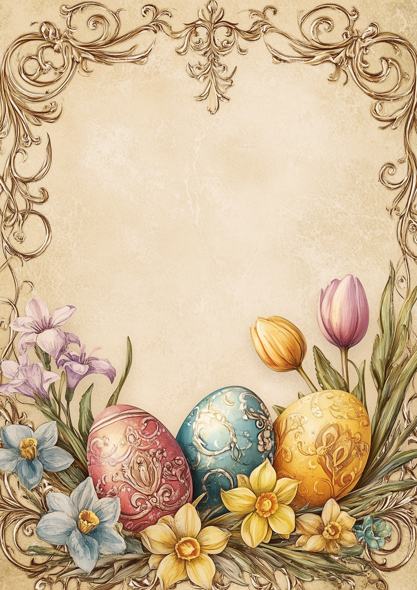 Rice Paper for Decoupage Easter Eggs Full Cat. No. 5537