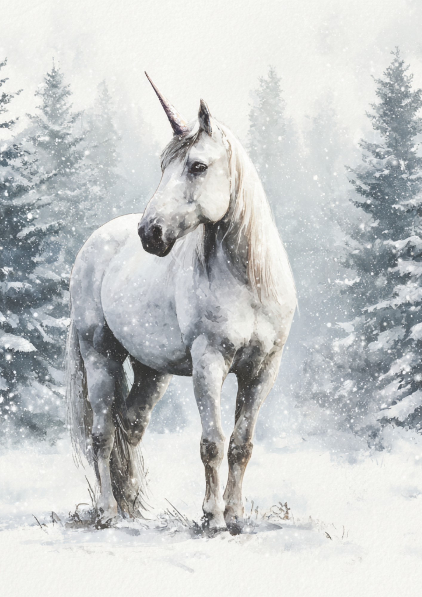 Rice Paper for Decoupage Unicorn Full Cat. No. 5659