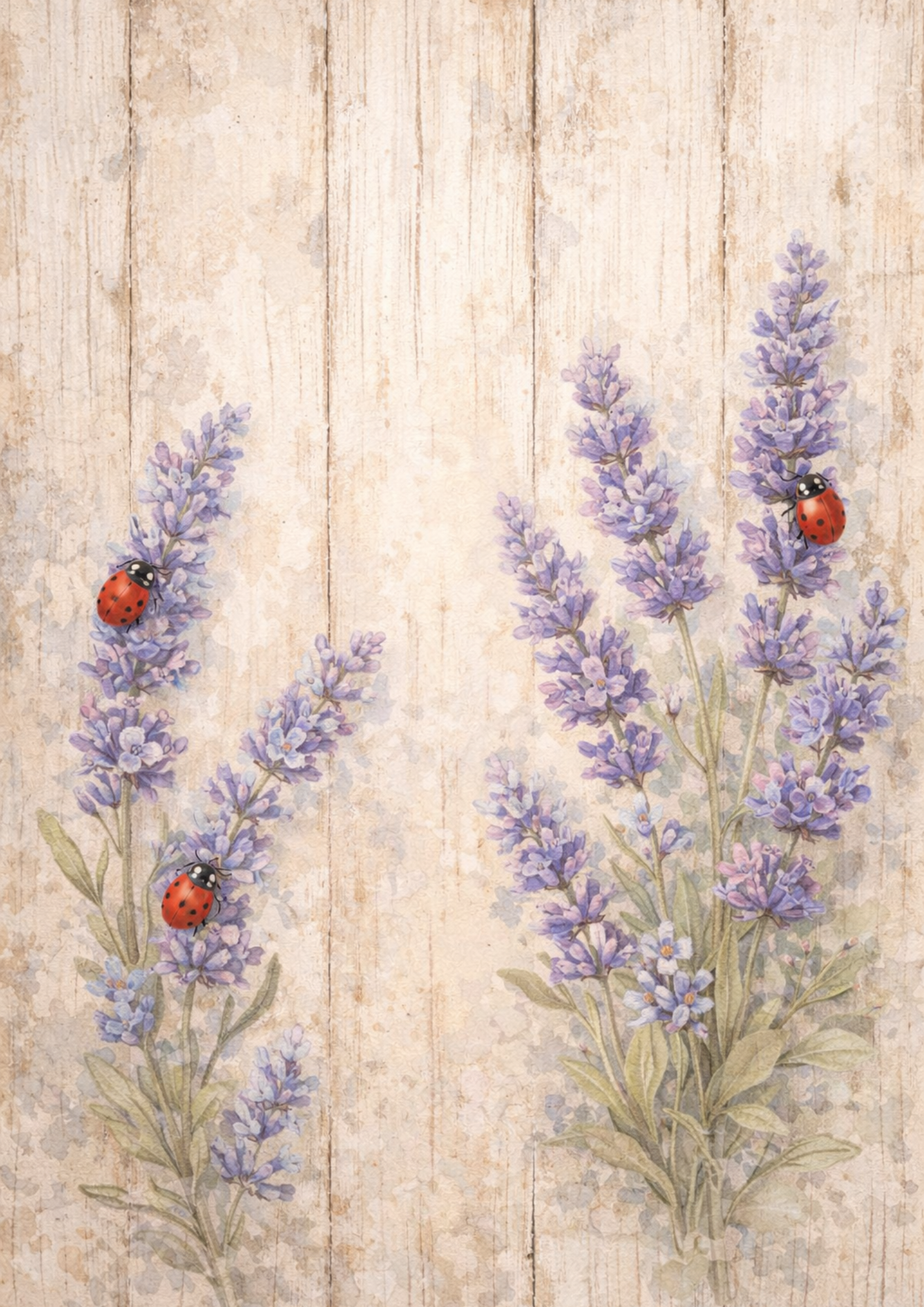 Rice Paper For Decoupage Floral Journaling Background Full Cat. No. 8417