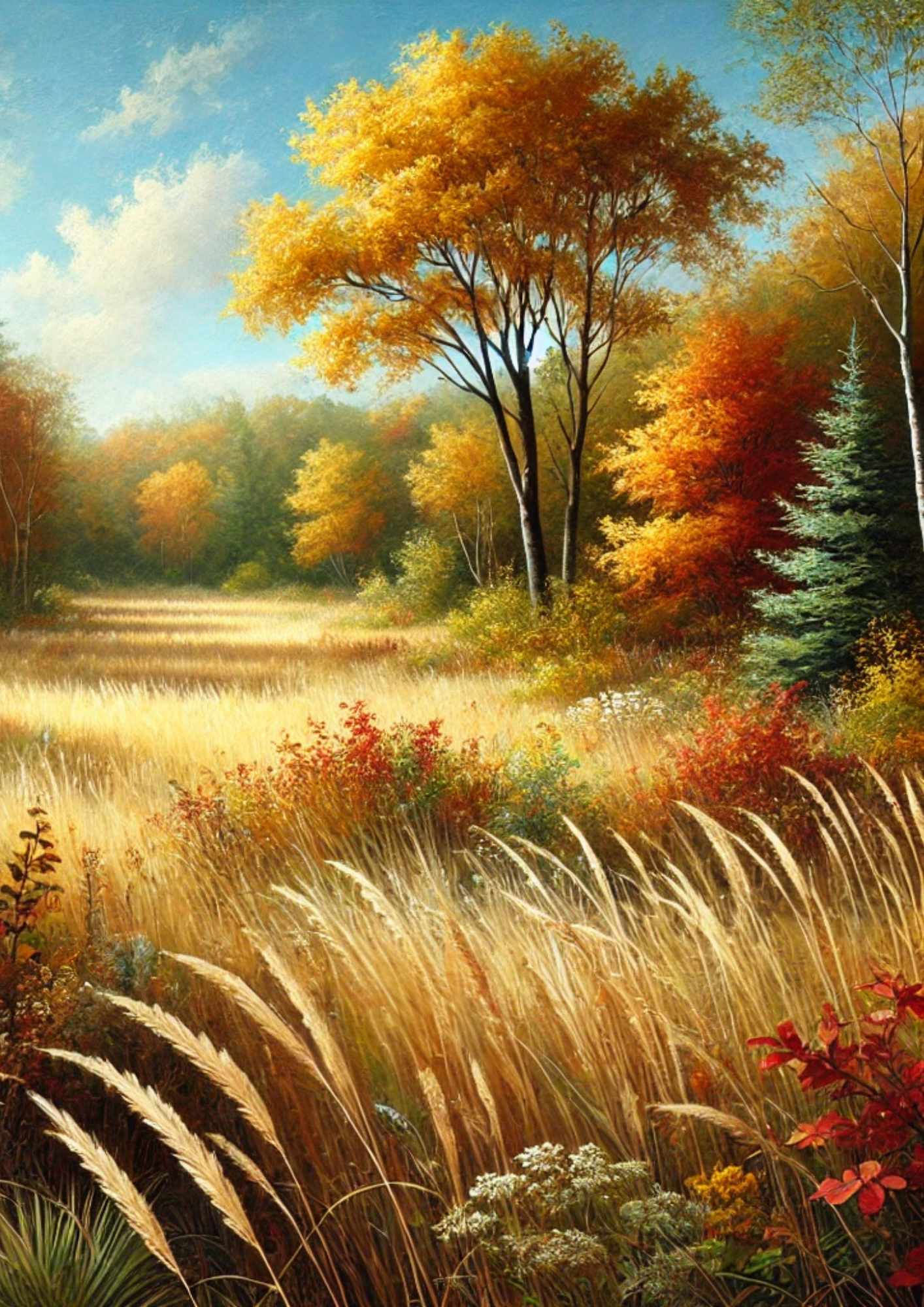 Reispapier für Decoupage Herbst Voll Kat. Nr. 1733