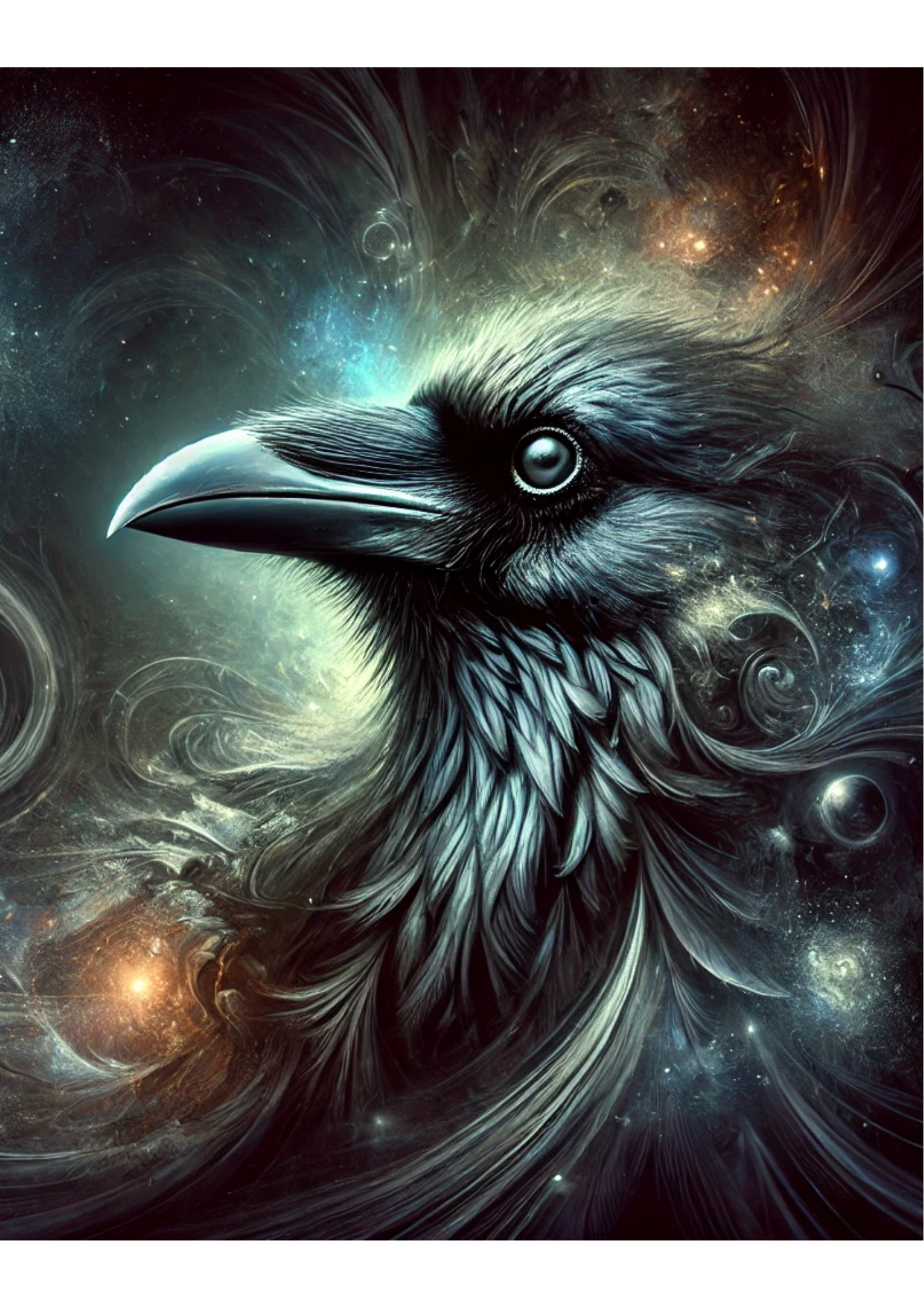 Reispapier für Decoupage Raven Full Kat. Nr. 2858