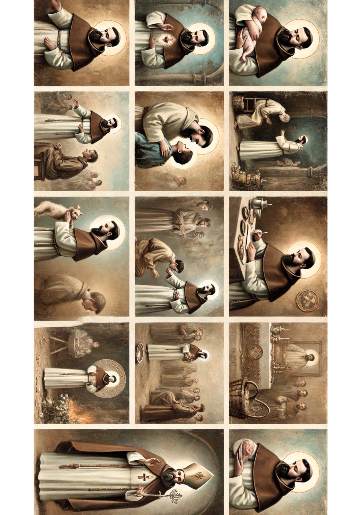 Rice Paper For Decoupage Padre Pio Full Cat. No. 3081