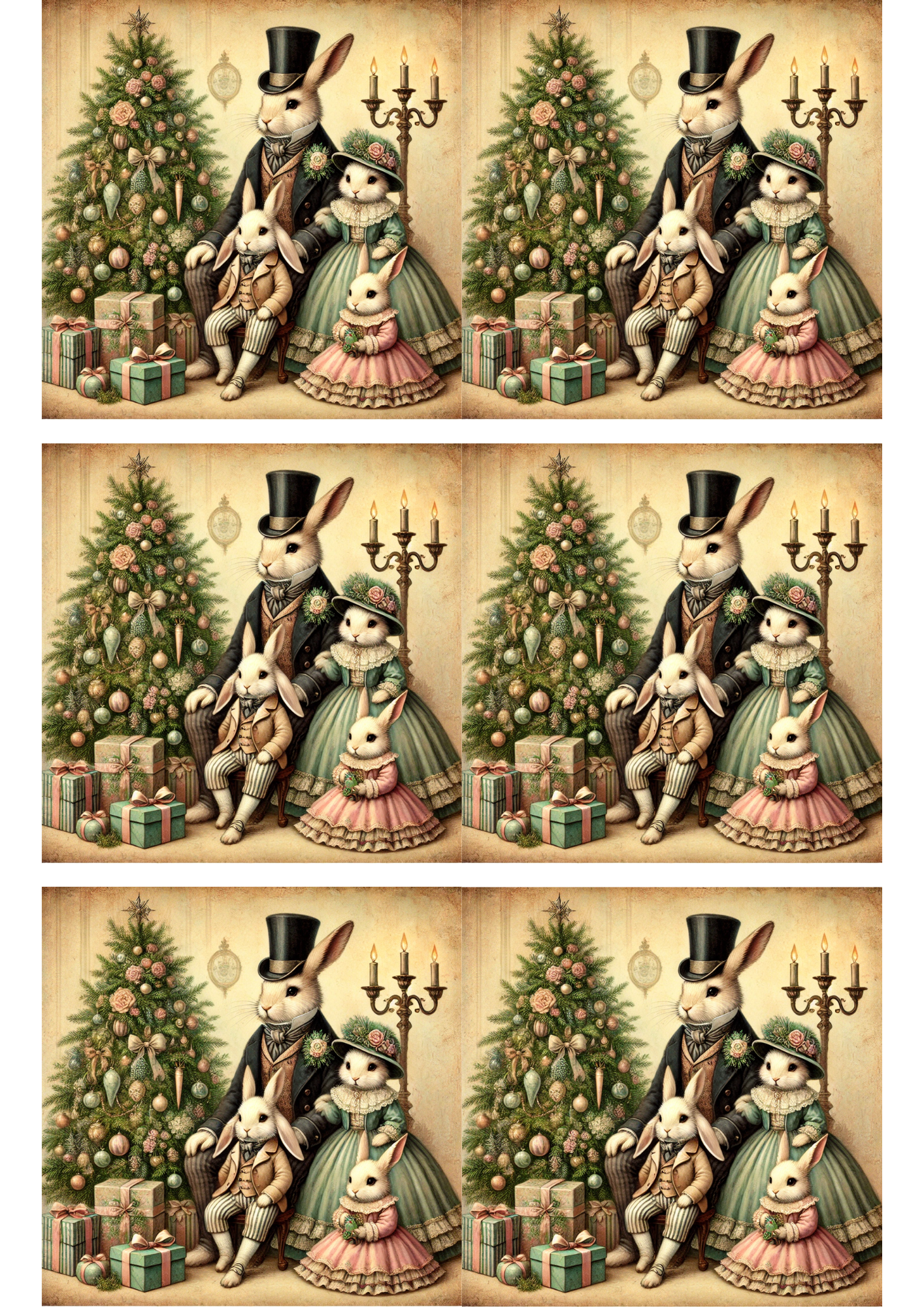 Papel de arroz para decoupage Achilles Collage Cat No. 875