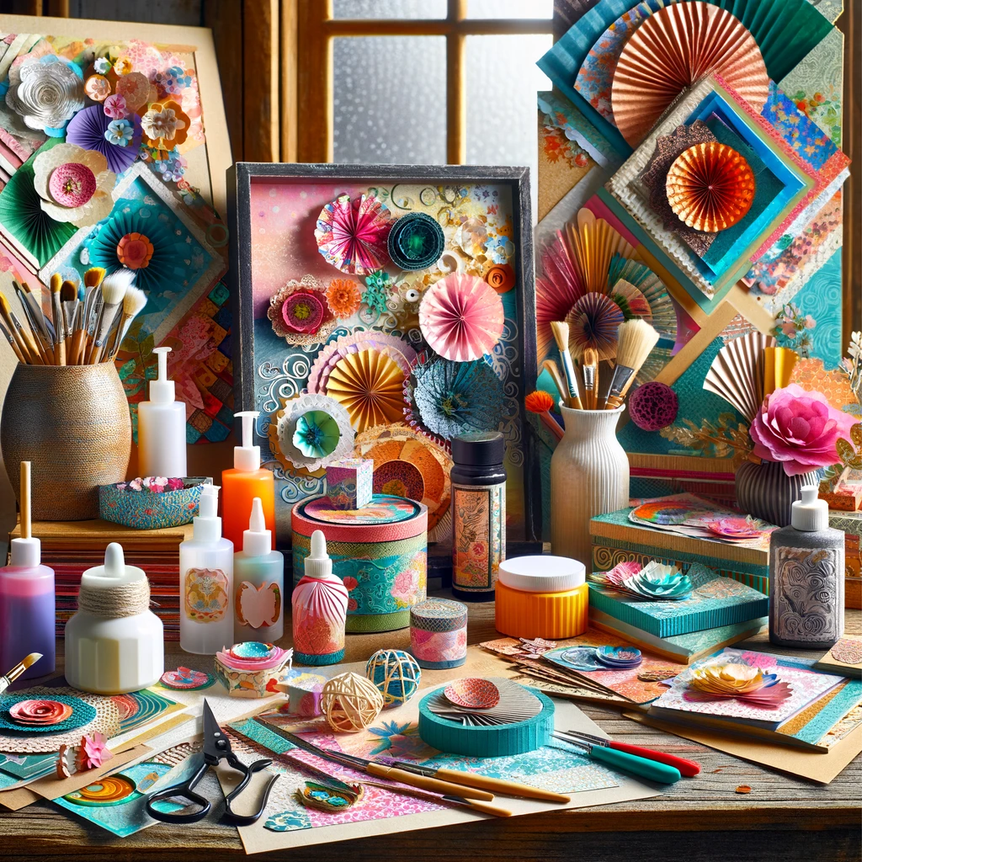 Materials and Tools – The Secrets of Decoupage