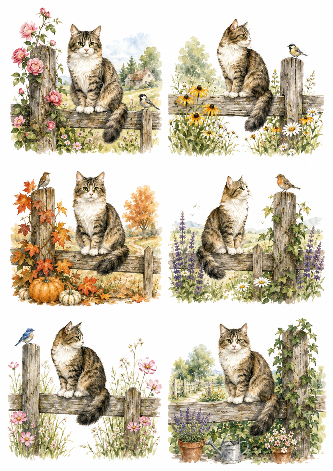 Reispapier für Decoupage, Blumenhintergrund, vollständig, Kat. Nr. 4809