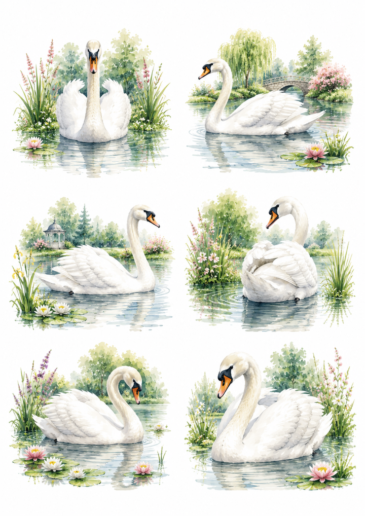 Reispapier für Decoupage, Blumenhintergrund, vollständig, Kat. Nr. 4809