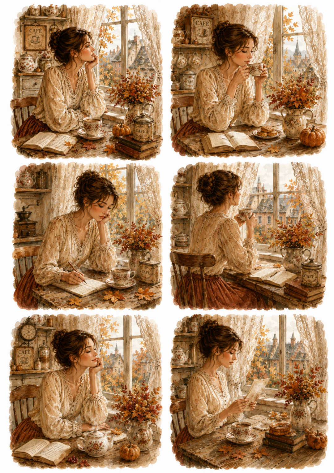 Reispapier für Decoupage, Blumenhintergrund, vollständig, Kat. Nr. 4809