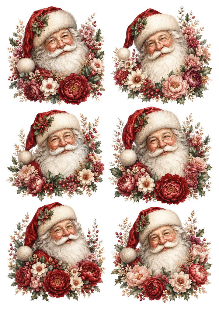Reispapier für Decoupage, Blumenhintergrund, vollständig, Kat. Nr. 4809