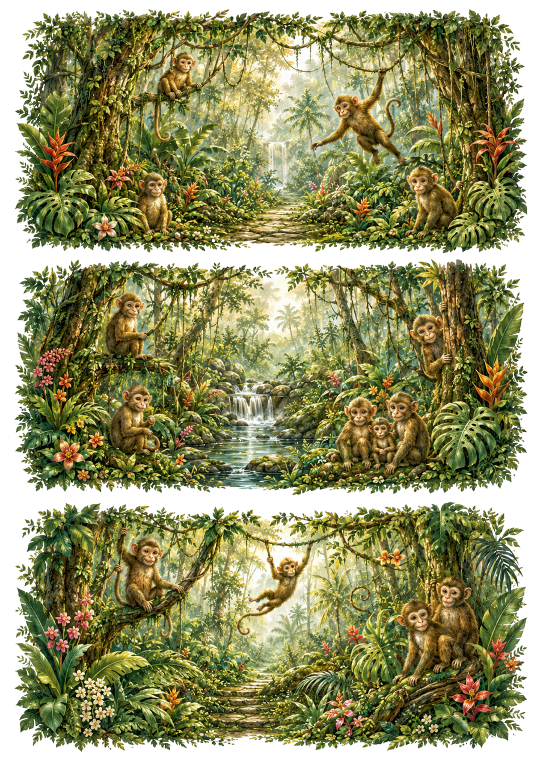 Reispapier für Decoupage, Blumenhintergrund, vollständig, Kat. Nr. 4809