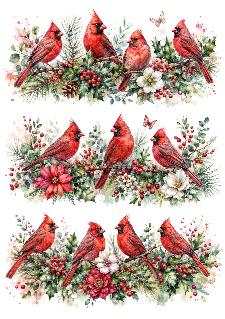 Reispapier für Decoupage, Blumenhintergrund, vollständig, Kat. Nr. 4809