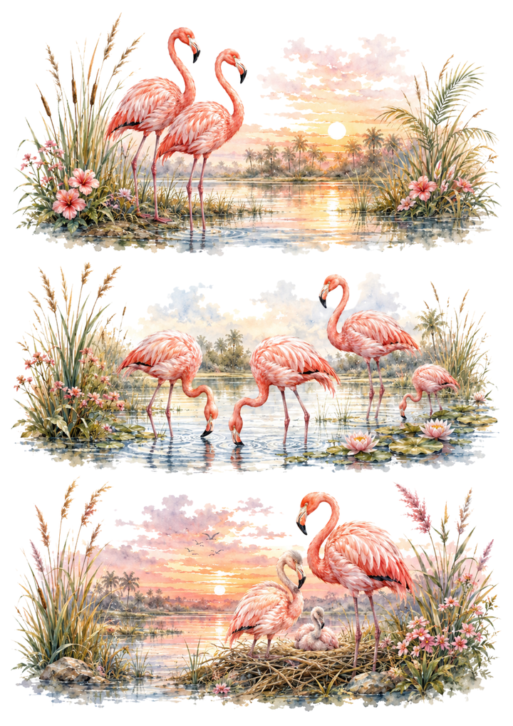 Reispapier für Decoupage, Blumenhintergrund, vollständig, Kat. Nr. 4809