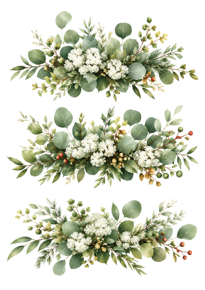 Reispapier für Decoupage, Blumenhintergrund, vollständig, Kat. Nr. 4809