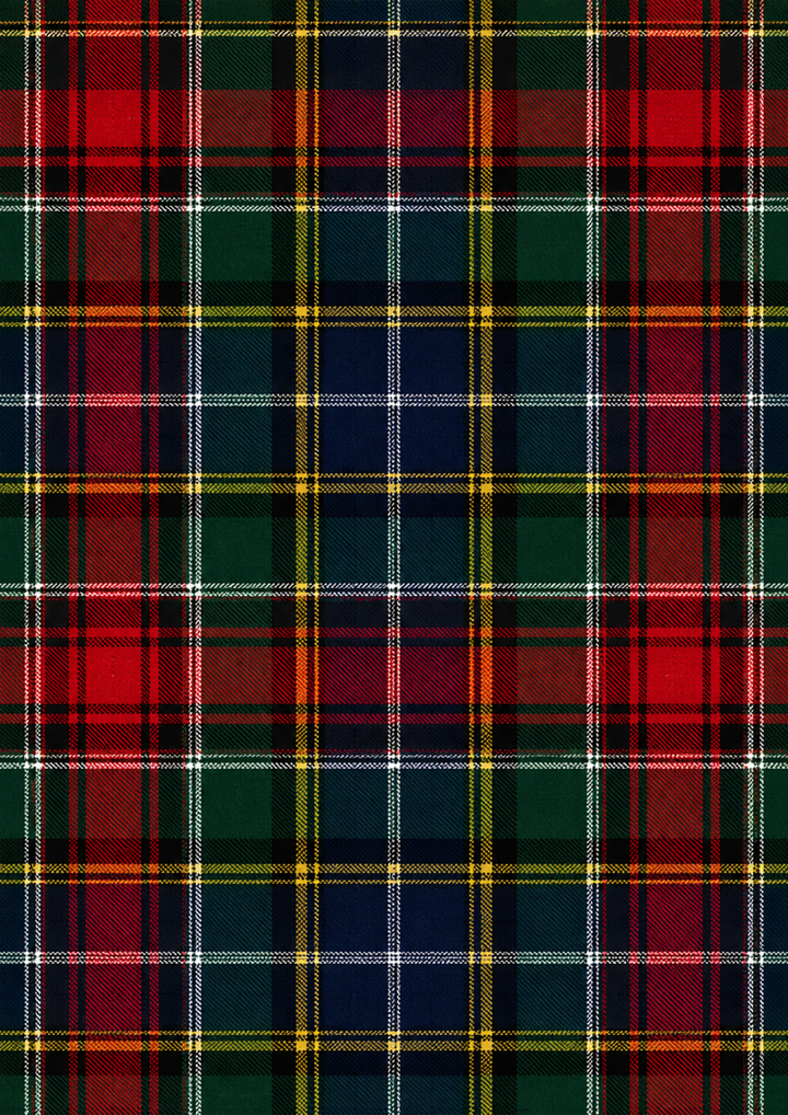 Rice Paper For Decoupage Classic Crimson Highland Tartan Pattern Background Full  Cat. No 10585