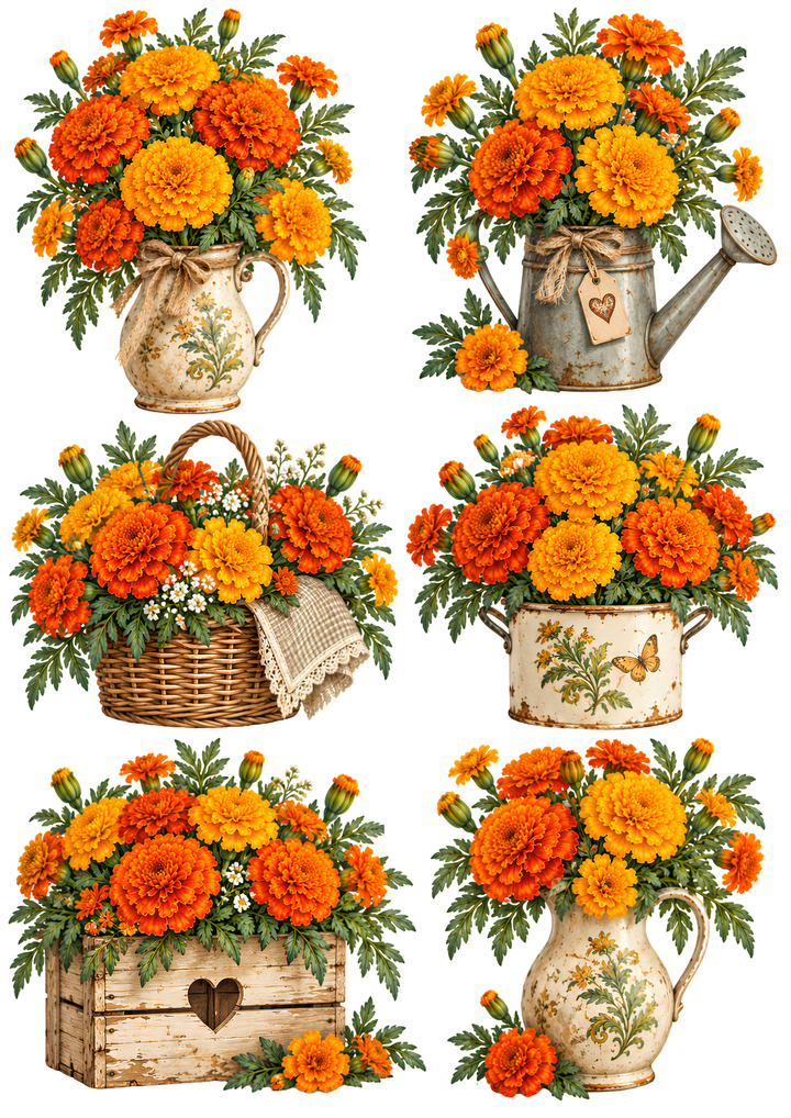 Reispapier für Decoupage, Blumenhintergrund, vollständig, Kat. Nr. 4809