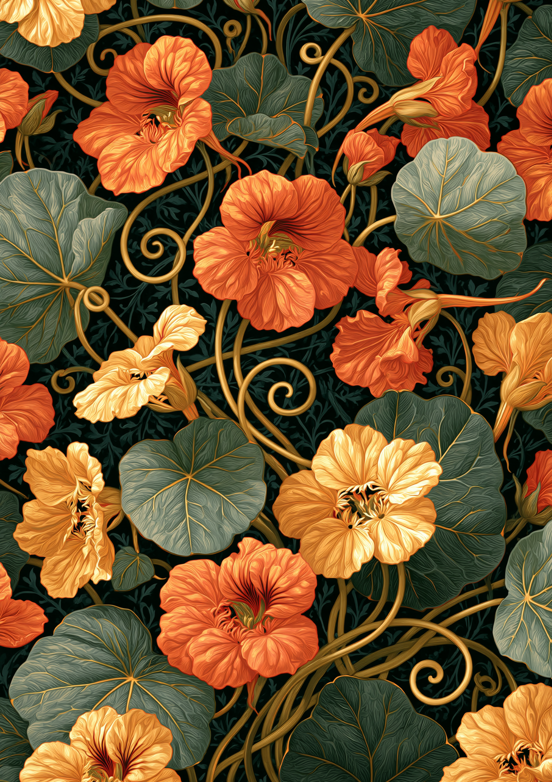 Reispapier für Decoupage, Blumenhintergrund, vollständig, Kat. Nr. 4809