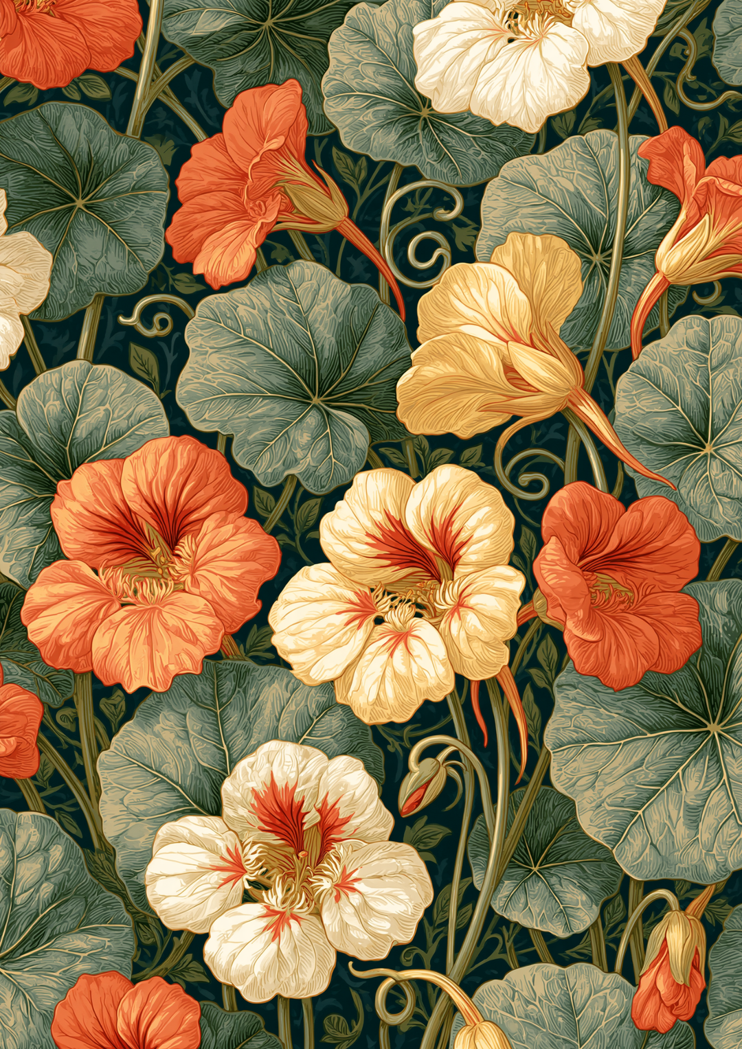 Reispapier für Decoupage, Blumenhintergrund, vollständig, Kat. Nr. 4809