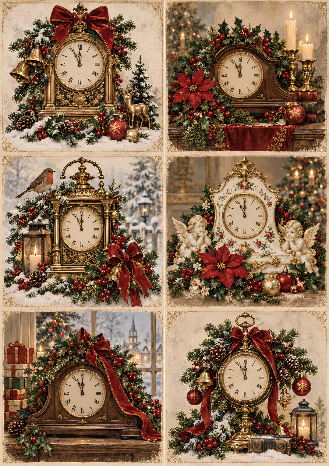 Reispapier für Decoupage, Blumenhintergrund, vollständig, Kat. Nr. 4809