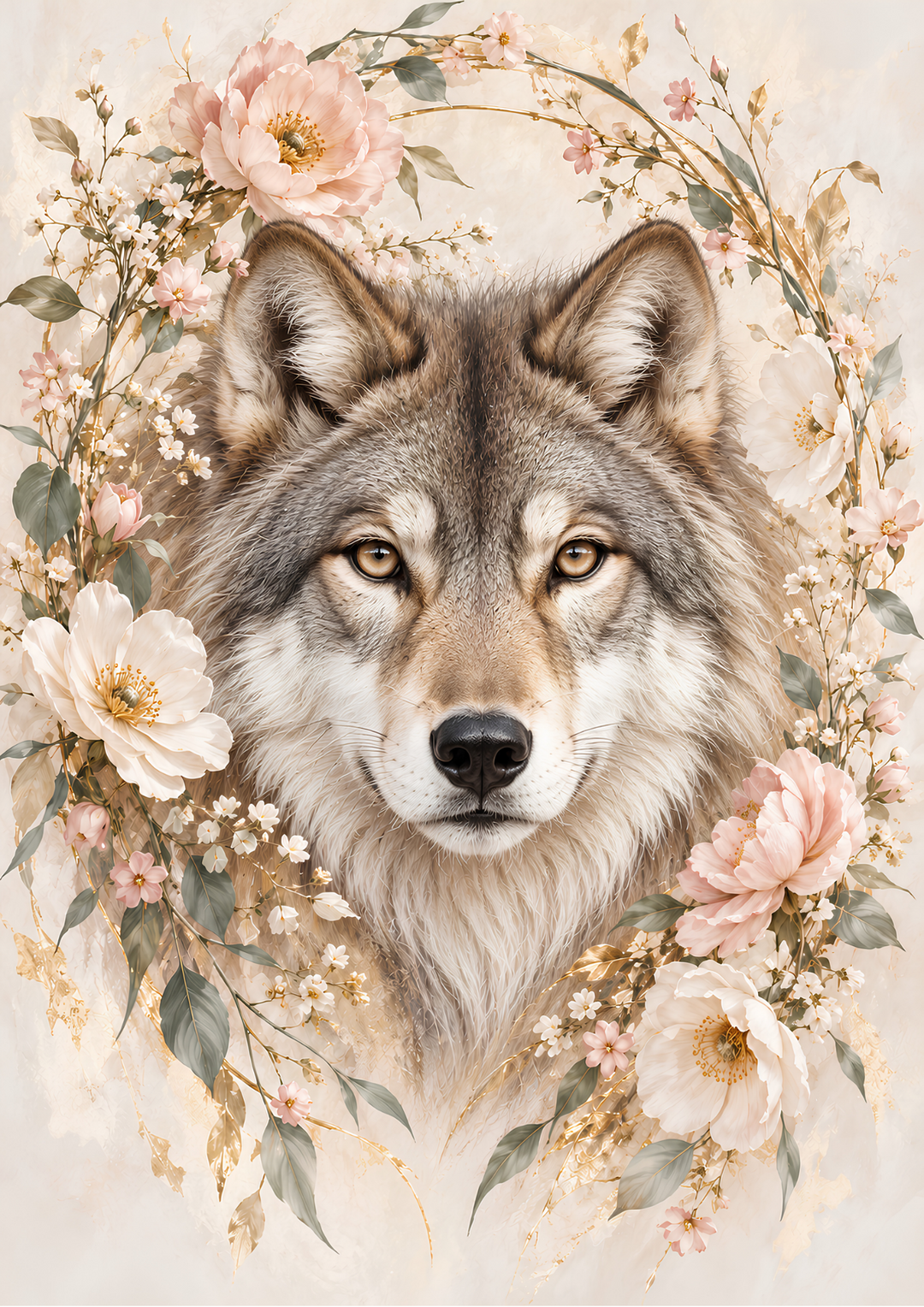 Reispapier für Decoupage, Blumenhintergrund, vollständig, Kat. Nr. 4809