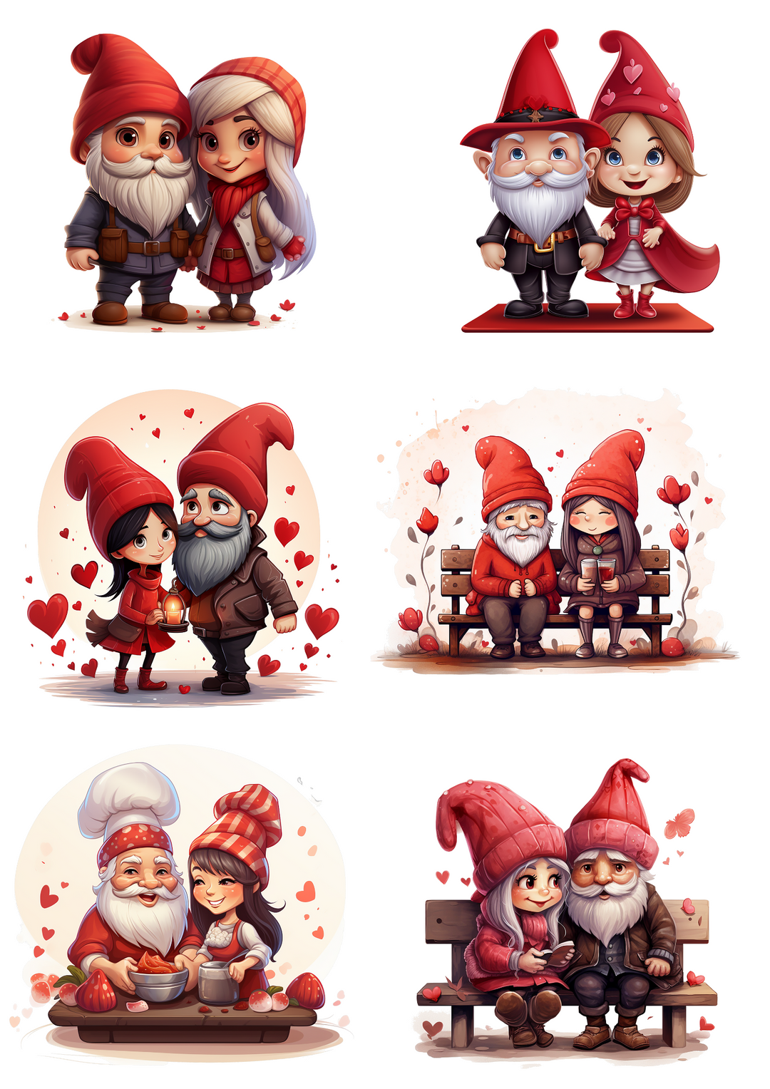 Reispapier für Decoupage Mr. und Mrs. Santa Claus Collage Kat. Nr. 4109