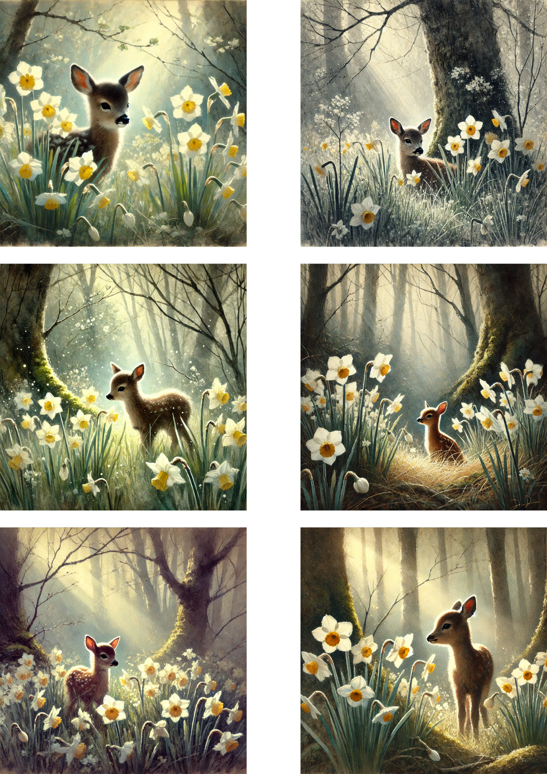 Reispapier für Decoupage Little Roe Collage Kat. Nr. 4331