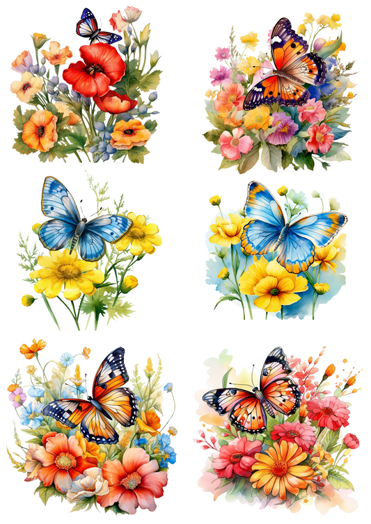 Papel de arroz para decoupage Achilles Collage Cat No. 875
