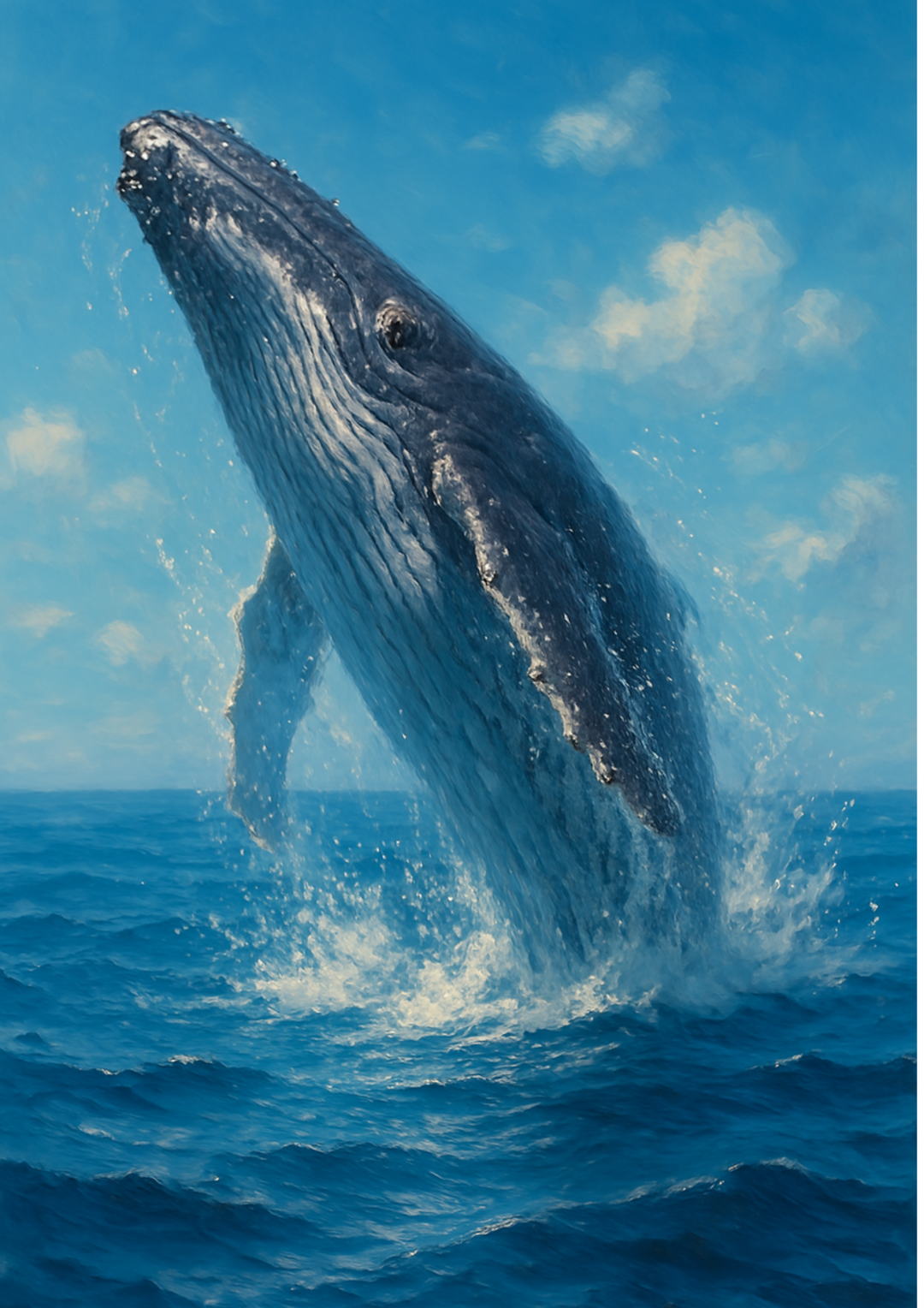 Rice Paper For Decoupage Whale Full Cat. No. 4419