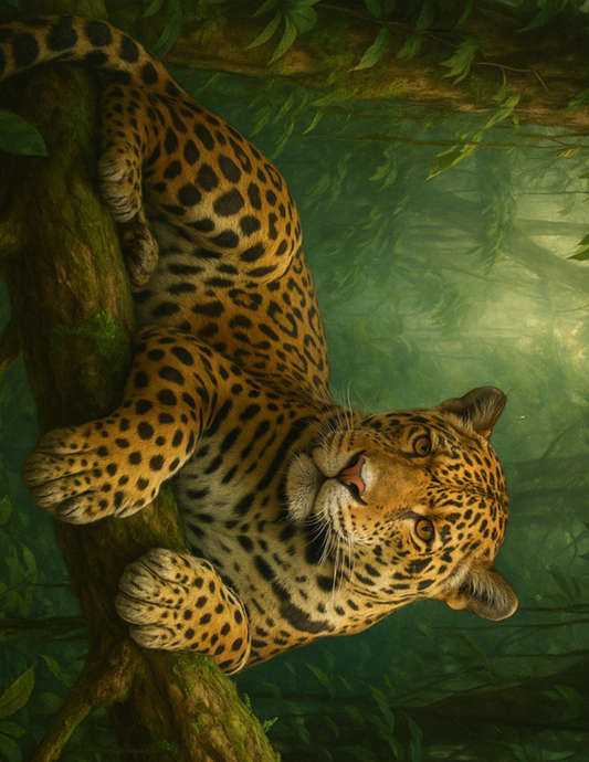 Rice Paper For Decoupage Leopard Full Cat. No. 4610