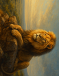 Rice Paper For Decoupage Lion Full Cat. No. 4612