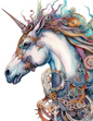 Rice Paper For Decoupage Unicorn Full Cat. No. 4620