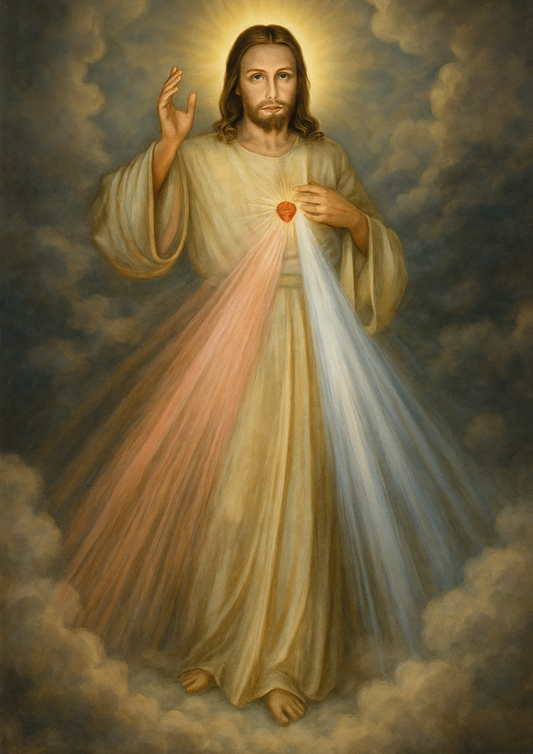 Rice Paper For Decoupage Merciful Jesus Full Cat. No. 4681