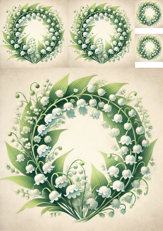 Papier de riz pour découpage Achilles Collage Cat No. 875