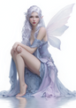 Rice Paper For Decoupage Fairy Full Cat. No. 4836