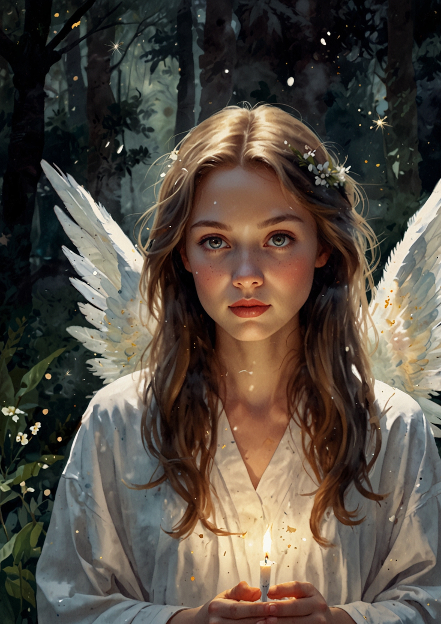 Rice Paper For Decoupage Angel Full Cat. No. 5237