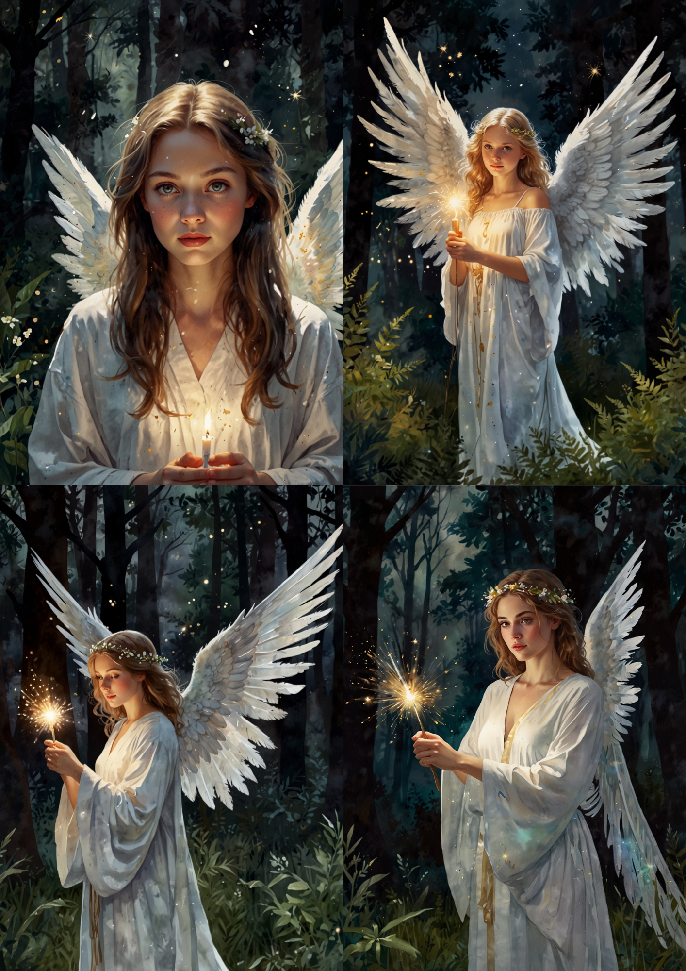 Rice Paper For Decoupage Angel Collage Cat. No. 5238