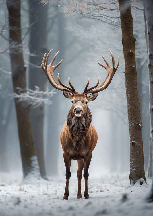 Rice Paper For Decoupage Majestic Deer Journaling Background Full Cat. No. 5281