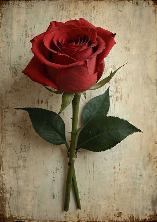 Rice Paper For Decoupage Rose Background For Journaling Full Cat. No. 5312