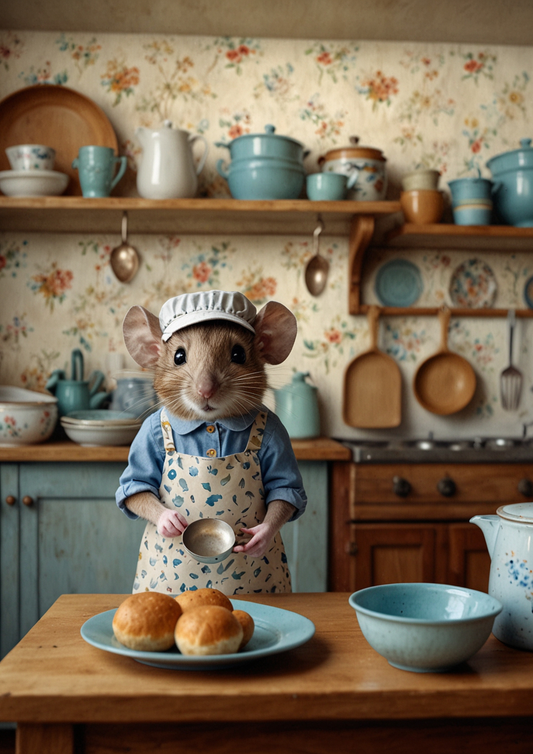 Rice Paper For Decoupage Mouse Full Cat. No. 5325