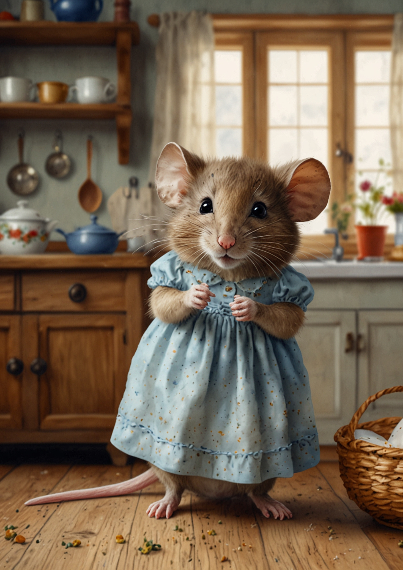 Rice Paper For Decoupage Mouse Full Cat. No. 5326