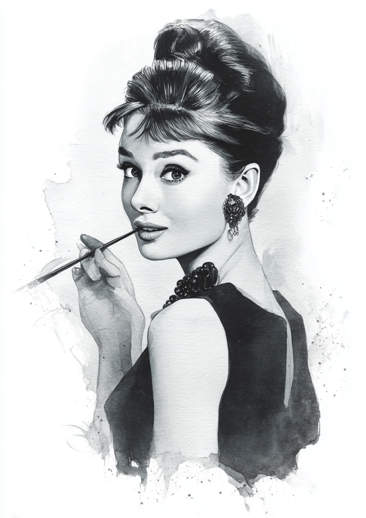 Rice Paper For Decoupage Audrey Hepburn Full Cat. No. 5422