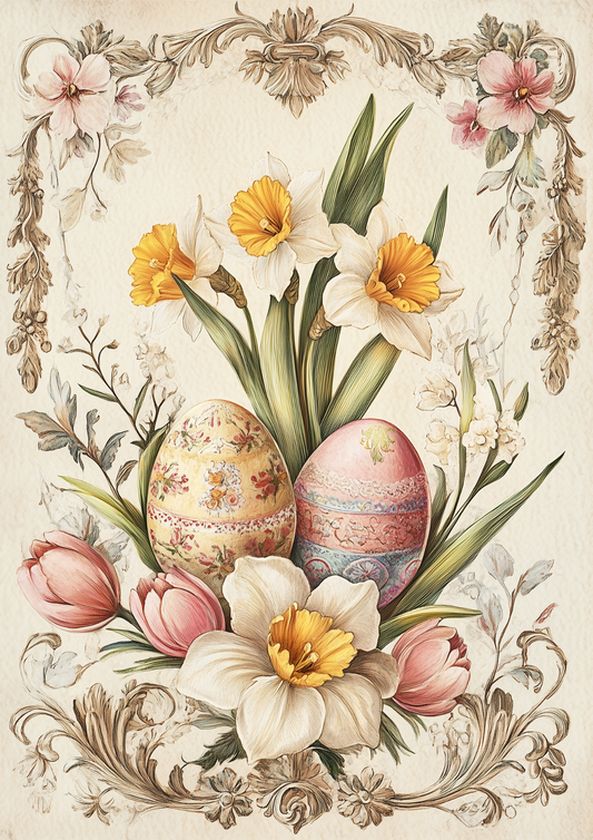 Rice Paper for Decoupage Easter Eggs Full Cat. No. 5534