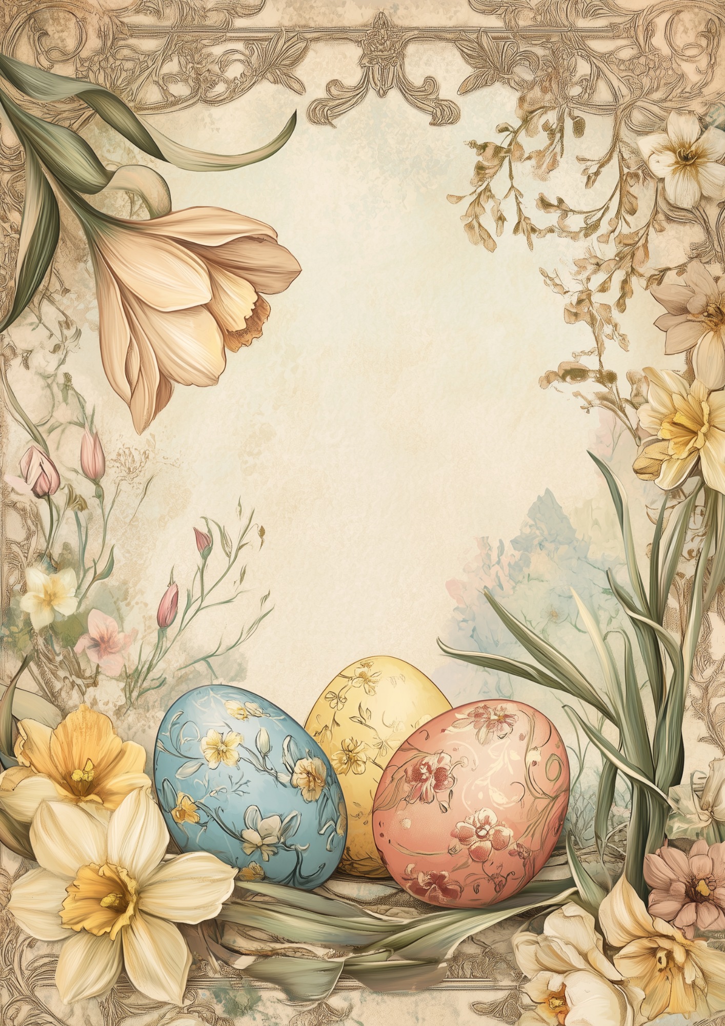 Rice Paper for Decoupage Easter Eggs Full Cat. No. 5542