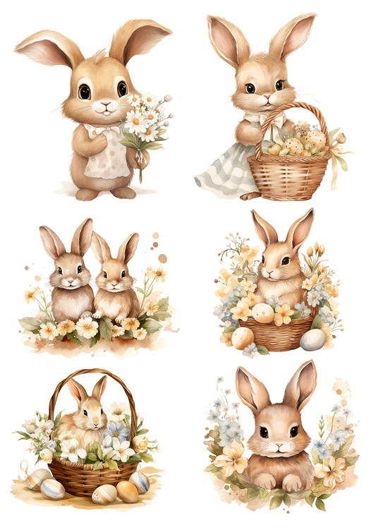 Reispapier für Decoupage, Blumenhintergrund, vollständig, Kat. Nr. 4809