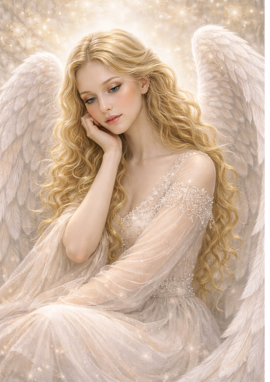 Rice Paper For Decoupage Angel Full Cat. No. 8372