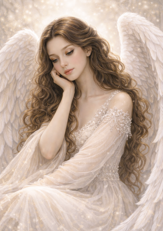 Rice Paper For Decoupage Angel Full Cat. No. 8373