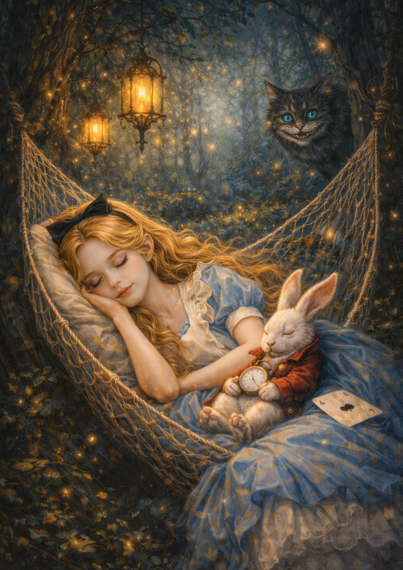 Rice Paper For Decoupage Alice in Wonderland Full Cat. No. 8383