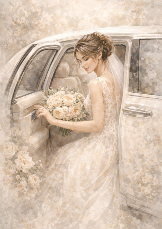 Rice Paper For Decoupage Bride Full Cat. No. 8463