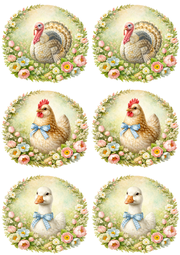 Reispapier für Decoupage, Blumenhintergrund, vollständig, Kat. Nr. 4809